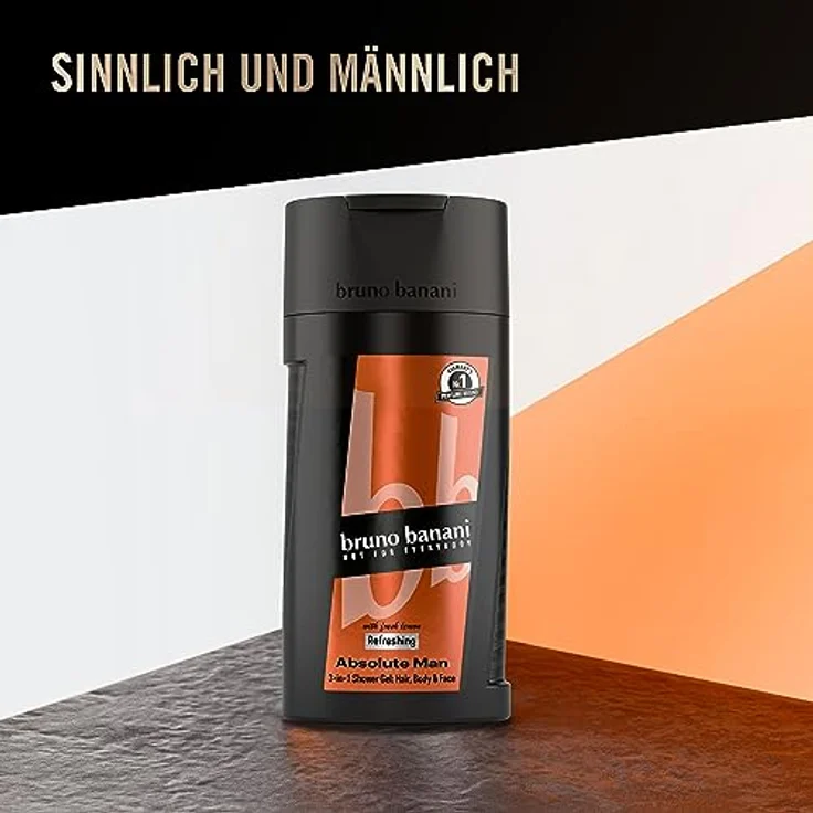 Bruno Banani Absolute Man With Fresh Lemon Duschgel 250 ml - Preisvergleich – Bild 3