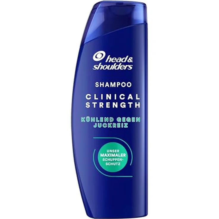 Head & Shoulders Cooling Itch Rescue, Anti-Schuppen Shampoo mit 1% Selensulfid, 400ml, Clinical Strength, für hartnäckige Schuppen und Juckreiz, mit intensivem kühlendem Menthol