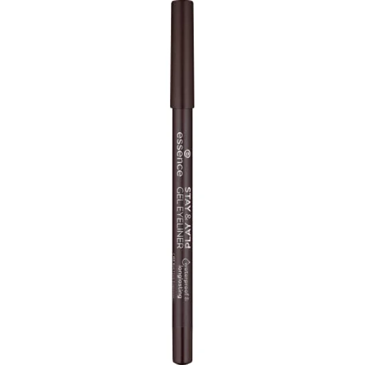essence STAY & PLAY GEL EYELINER, Nr. 02, Braun, langanhaltend, hochpigmentiert, vegan, wasserfest, ohne Mikroplastikpartikel, Nanopartikel frei, 1er Pack (1.3g) – Bild 2
