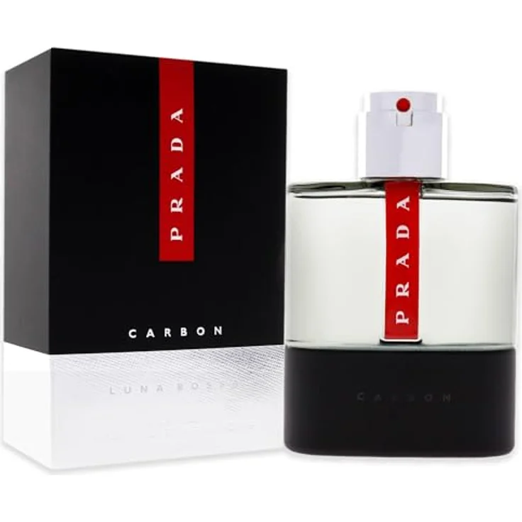 Prada Luna Rossa Carbon Eau de Toilette (EdT) Herrenduft 100 ml Duftfamilie: aromatisch, Fougere – Bild 3