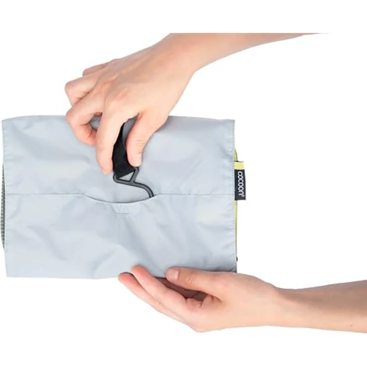 Cocoon Minimalist Light, Necessaire für Reisen mit wasserdichtem Design und herausnehmbarer Plastiktasche, Grau – Bild 5