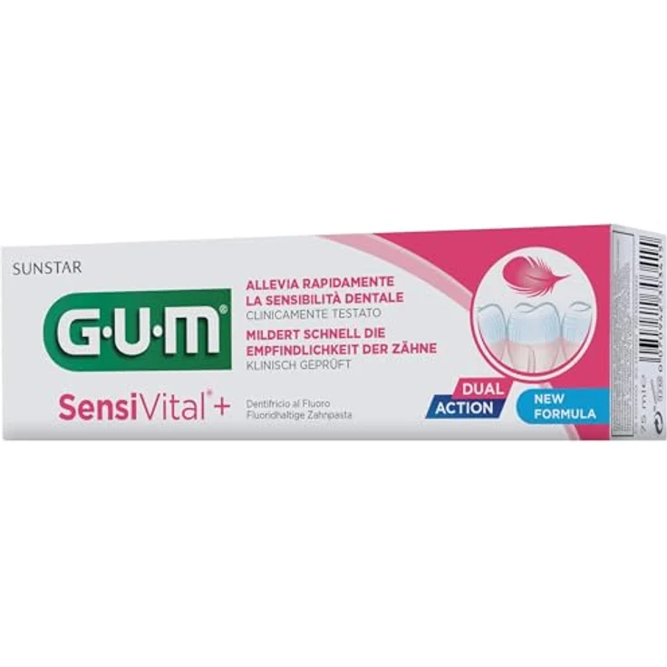 Sunstar Gum SensiVital Zahnpasta 75 ml – Bild 2