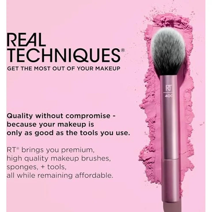 Real Techniques Cherry On Top MesmerEyes Augen-Make-up-Pinselset, Profi Pinsel Set für Damen, 3 St. – Bild 11