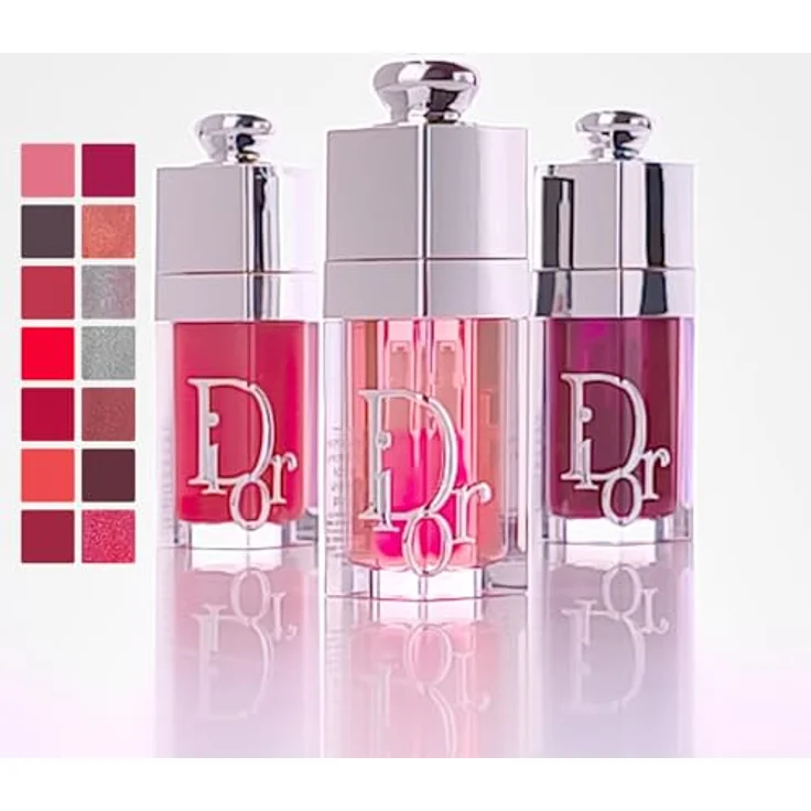 DIOR Dior Addict Lip Glow Oil, 6 ml, feuchtigkeitsspendendes Lippenöl mit 3 hochglänzenden Finishes, Farbton 001 Pink – Bild 2
