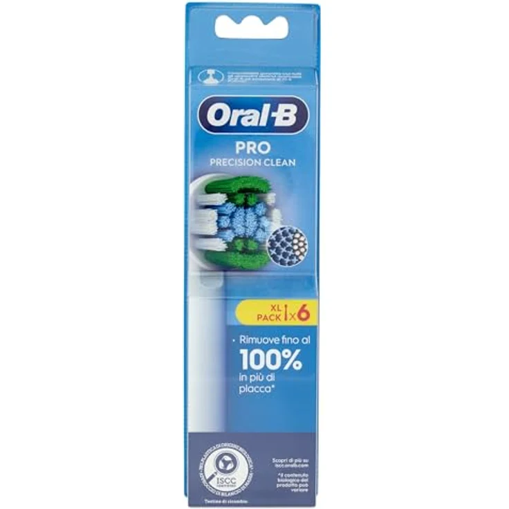 Oral-B Pro Precision Clean, Ersatzbürstenköpfe zur effektiven Plaque-Entfernung, 6 Köpfe – Bild 1