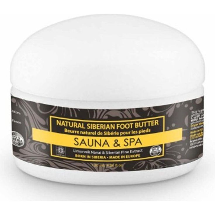 Natura Siberica Natürliche Fußbutter aus Siberien Fußcreme 120 ml