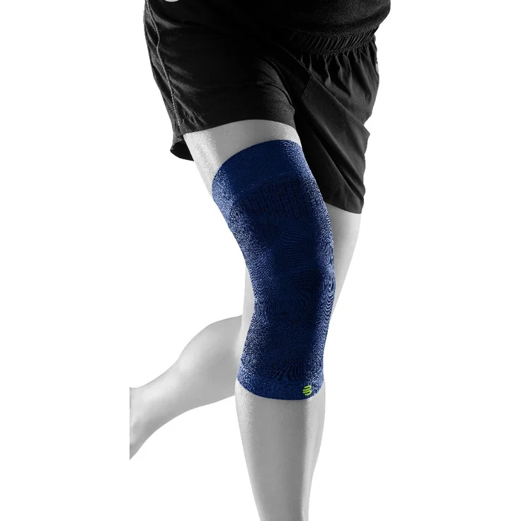 Bauerfeind Sports Compression Knee Support Kniebandage Größe L Blau – Bild 1