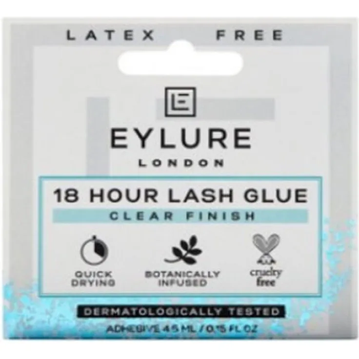 Eylure Wimpernkleber 18h Lash Glue - Acrylic (Clear) Künstliche Wimpern 4.5 ml