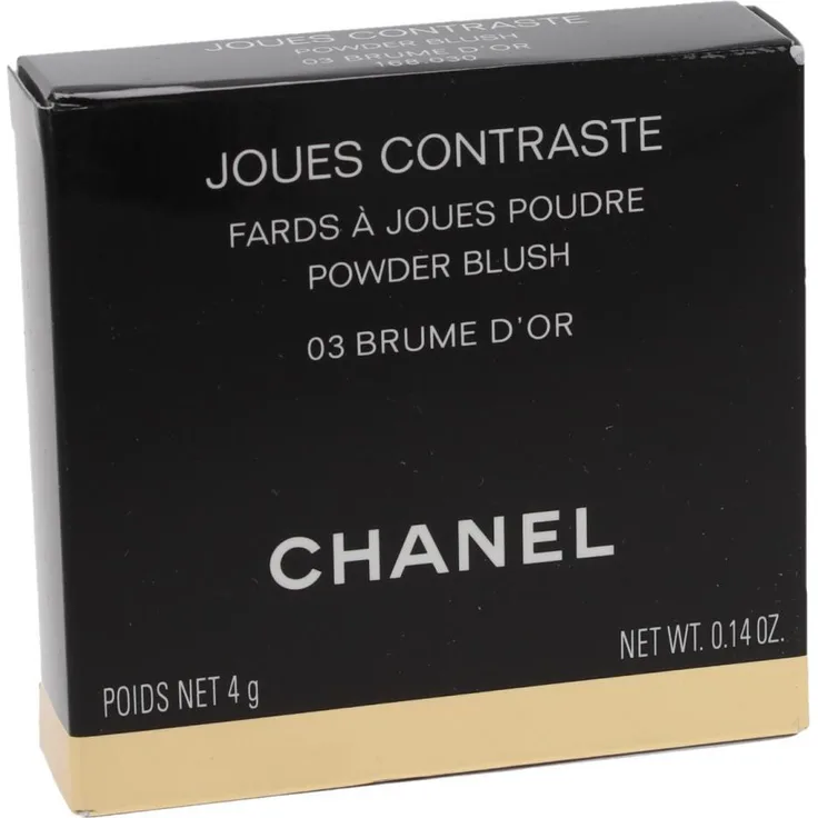 Chanel Make-up Joues Contraste Powder Blush 03 Brume D'Or Farbton: Koralle, für einen frischen Teint
