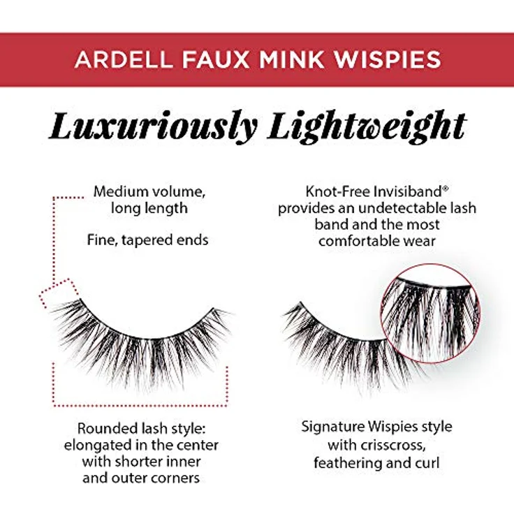 Ardell Faux Mink Ardell Multi Wispies Künstliche Wimpern – Bild 2