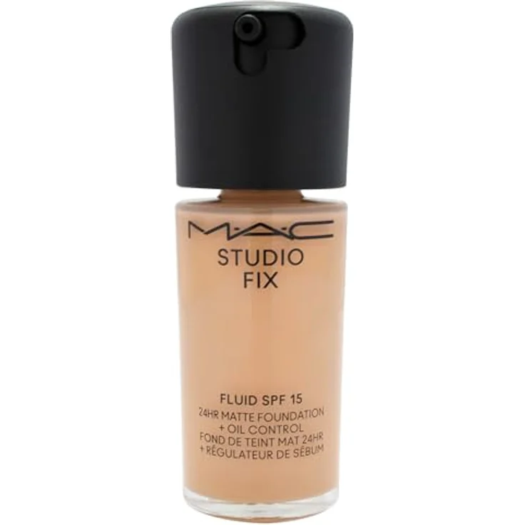 MAC Cosmetics Studio Fix Fluid SPF 15, 24HR Matte Foundation + Oil Control, Farbton NC37, 30 ml – Bild 2