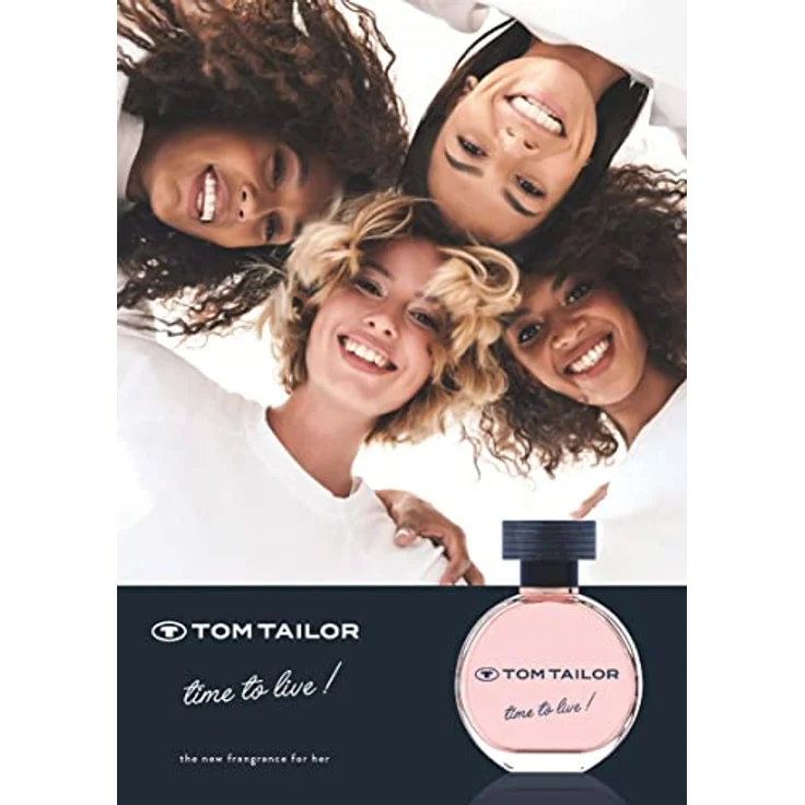 Tom Tailor Damen-Parfum time to live! 50 ml I fruchtig feminines Eau de Parfum mit Noten von Mandarine, Zitrone & lieblich-grünen Maiglöckchen I Women Perfume für jedes Alter I Casual und einzigartig – Bild 5