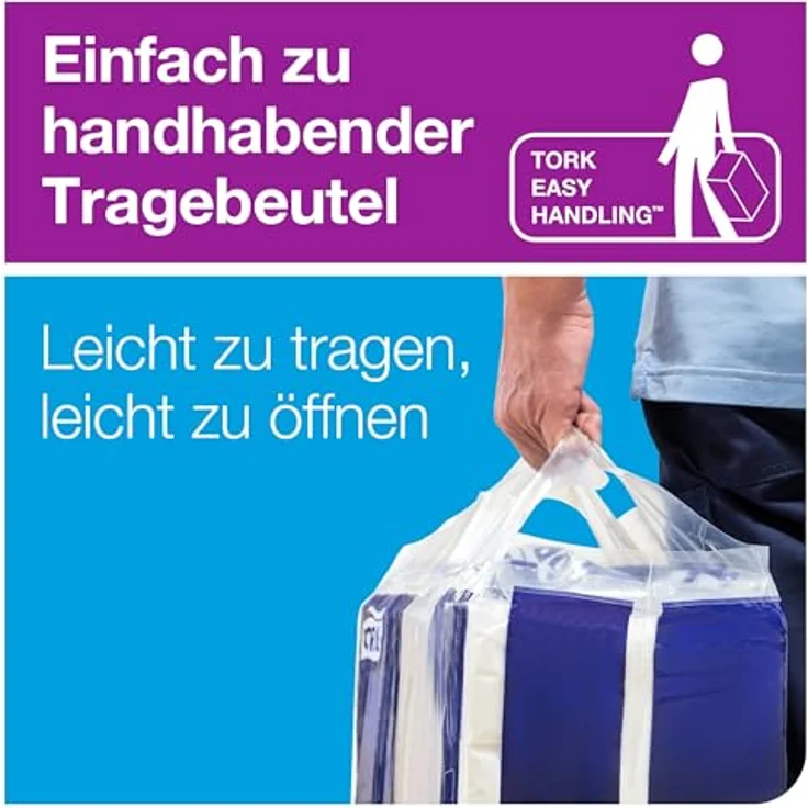 Tork Papierhandtücher Xpress Advanced, 120398, H2, 2-lagig, Interfold-Falz, 21,2 x 25,5cm, 3780 Stück – Bild 6