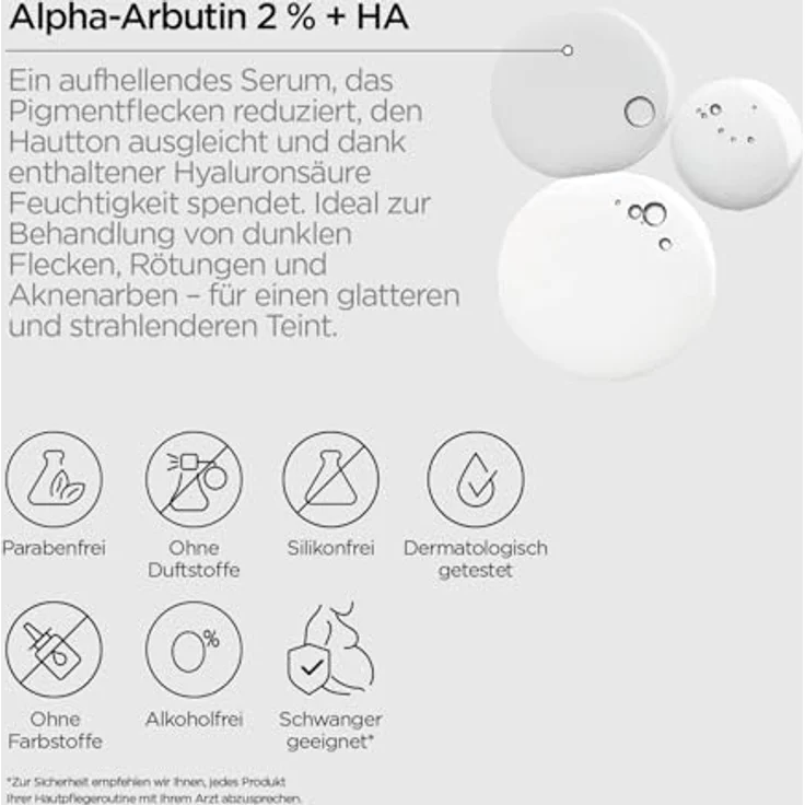 Revox Just Alpha Arbutin 2% + HA Gesichtsserum für strahlende Haut 30 ml – Bild 5
