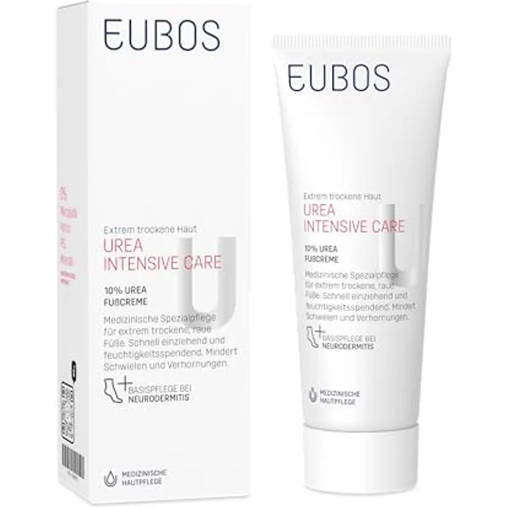 Eubos Trockene Haut Urea 10% Fußcreme 100 ml – Bild 2