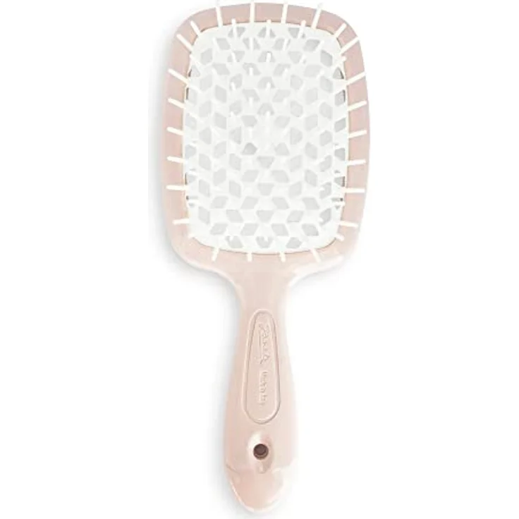 Janeke Superbrush Small, Flachbürste für Damen mit sanften Borsten zum Entwirren und Stylen von nassem Haar, 1 St. – Bild 1