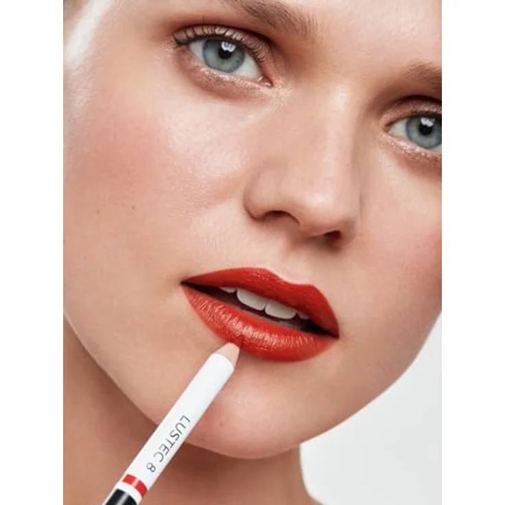 Und Gretel Lustec Lip Contouring Styler, Lipliner mit Jojobaöl und Sheabutter, mattes Finish, orange-rot 08, 14 g – Bild 5