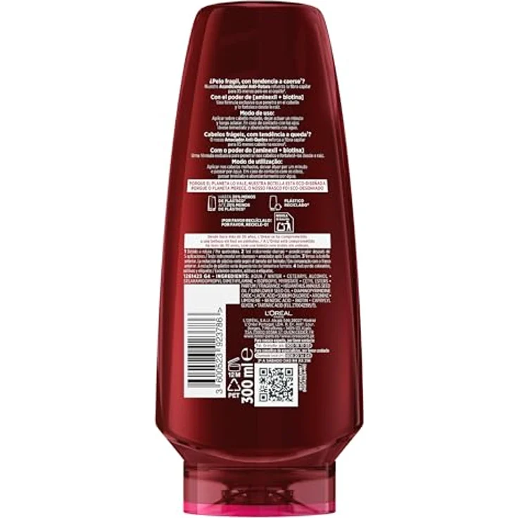 L'Oréal Paris Elvive Full Resist Acondicionador Anti Rotura 300Ml, Conditioner mit langlebiger und flexibler Gestaltung – Bild 2