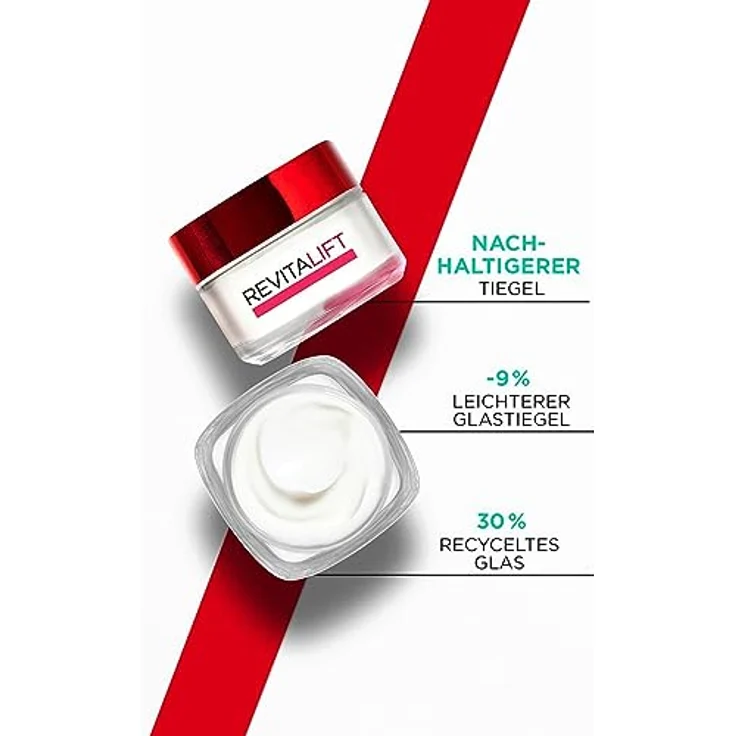 L'Oréal Paris Revitalift Feuchtigkeitspflege Ohne Parfüm für Frauen: mildert Falten und lässt die Haut jugendlicher wirken mit Pro-Retinol & probiotischen Extrakten, 50ml – Bild 4