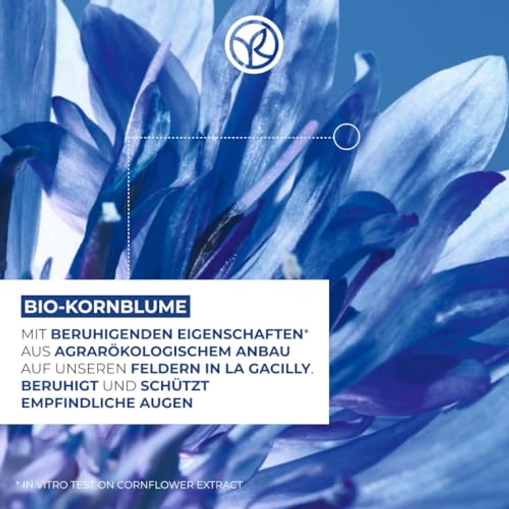 Yves Rocher PUR BLEUET Gesichtsreinigung, 2-Phasen Augenmake-up Entferner mit Bio-Kornblume, 200 ml – Bild 3