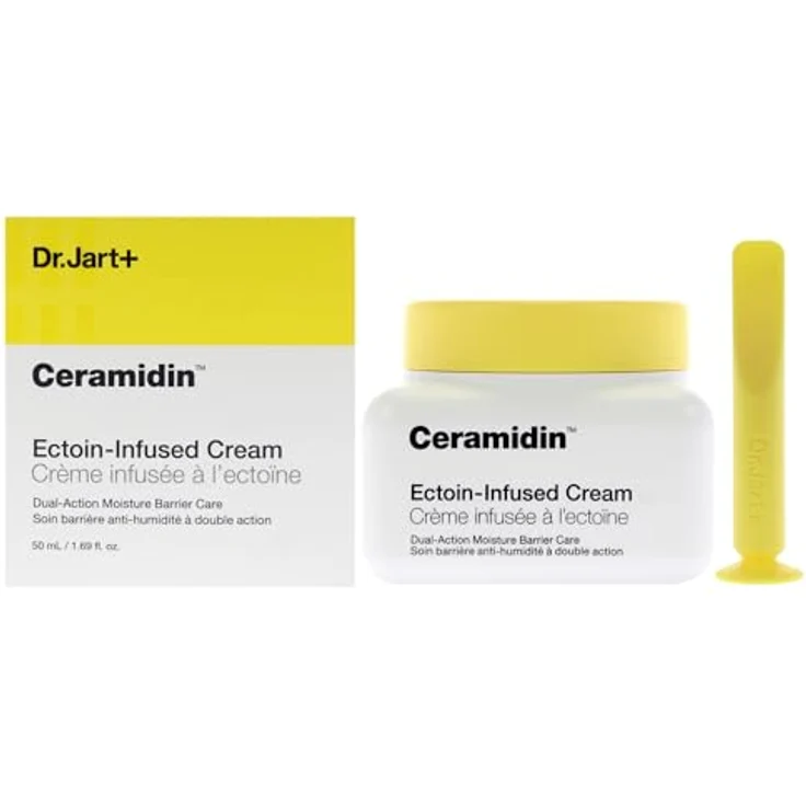 Dr. Jart+ Ceramidin Ectoin Infused Cream 50ml, Bodylotion mit federleichtem Schutzschild & Trio aus Ölen & Butter – Bild 1