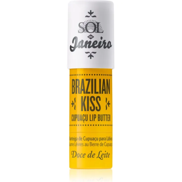 Sol de Janeiro Brazilian Kiss Cupuaçu Lip Butter, feuchtigkeitsspendender Lippenbalsam, 6,2 g