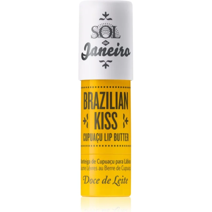Sol de Janeiro Brazilian Kiss Cupuaçu Lip Butter, feuchtigkeitsspendender Lippenbalsam, 6,2 g