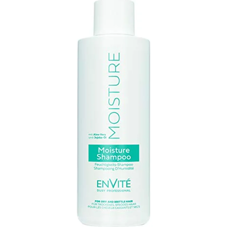 Dusy Envite Moisture Shampoo 1L, Feuchtigkeitsshampoo mit Jojobaöl und Aloe Vera-Extrakt für geschmeidiges Haar, pH 5,5 – Bild 1