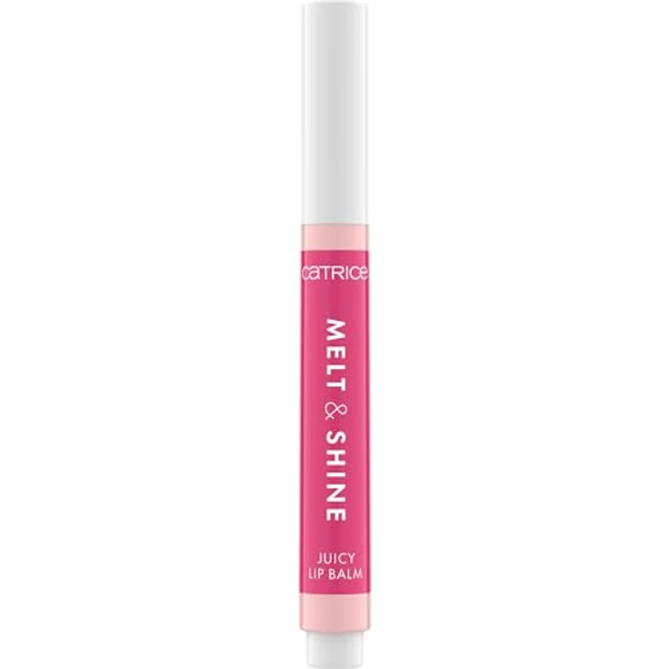 Catrice Melt & Shine Juicy Lip Balm, Nr. 060, Pink, feuchtigkeitsspendend, vergrößernd, glänzend, vegan, ölfrei, 1.3g – Bild 1