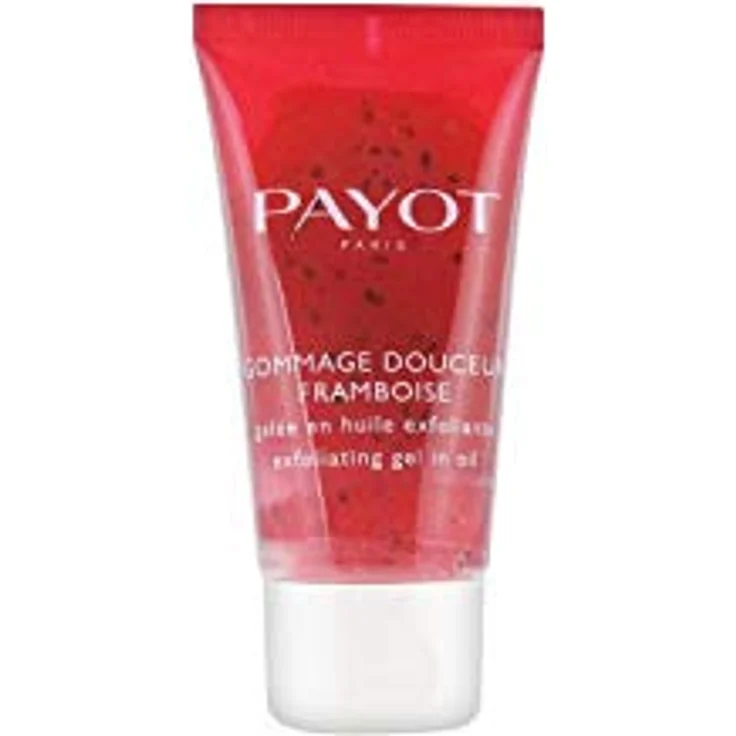 Payot Les Démaquillantes Gommage Douceur Framboise - Peeling, 50 ml, mit echten Himbeerkernen, für einen frischen, zarten Teint – Bild 2