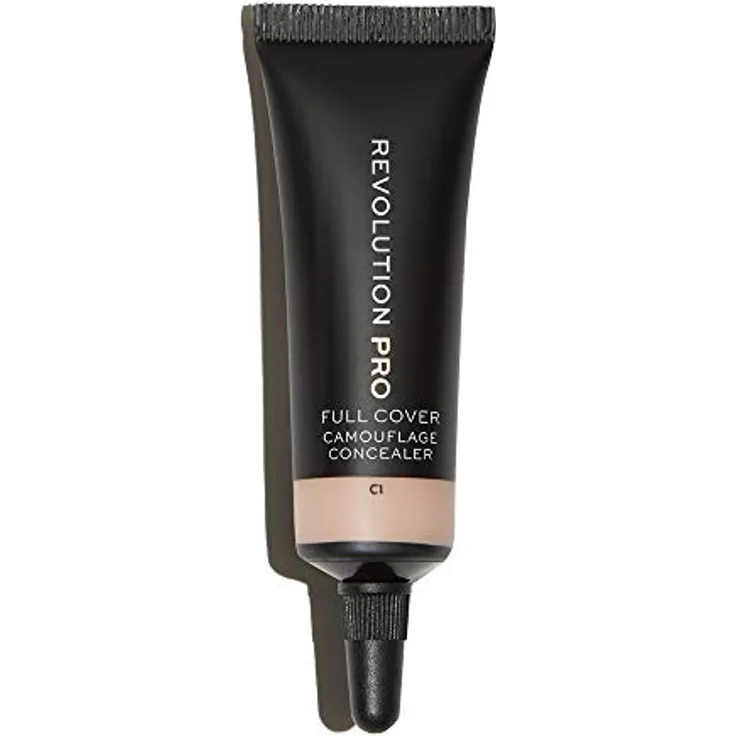 Revolution Beauty London Revolution Pro Full Cover Camouflage Concealer, langlebig und nicht übertragbar, C1, 8,5 g