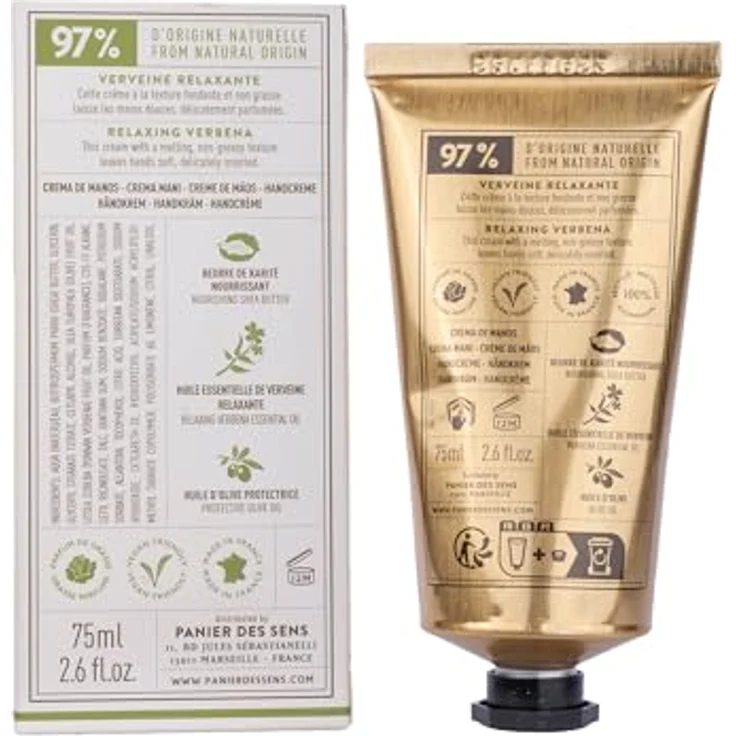Panier des Sens 000 43 Handcreme mit ätherischem Öl der Verbene 75 ml – Bild 9