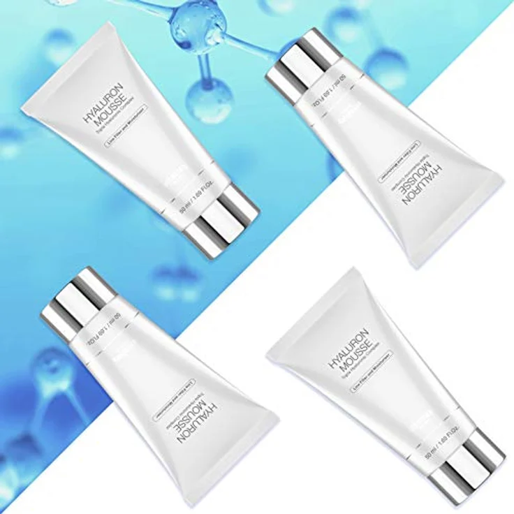 Vitabay Hyaluron Mousse 50 ml • Feuchtigkeitsspendende Tagespflege mit 3-fach Hyaluronsäure 50 ml • Anti-Aging, 3-fach Hyaluronkomplex – Bild 2