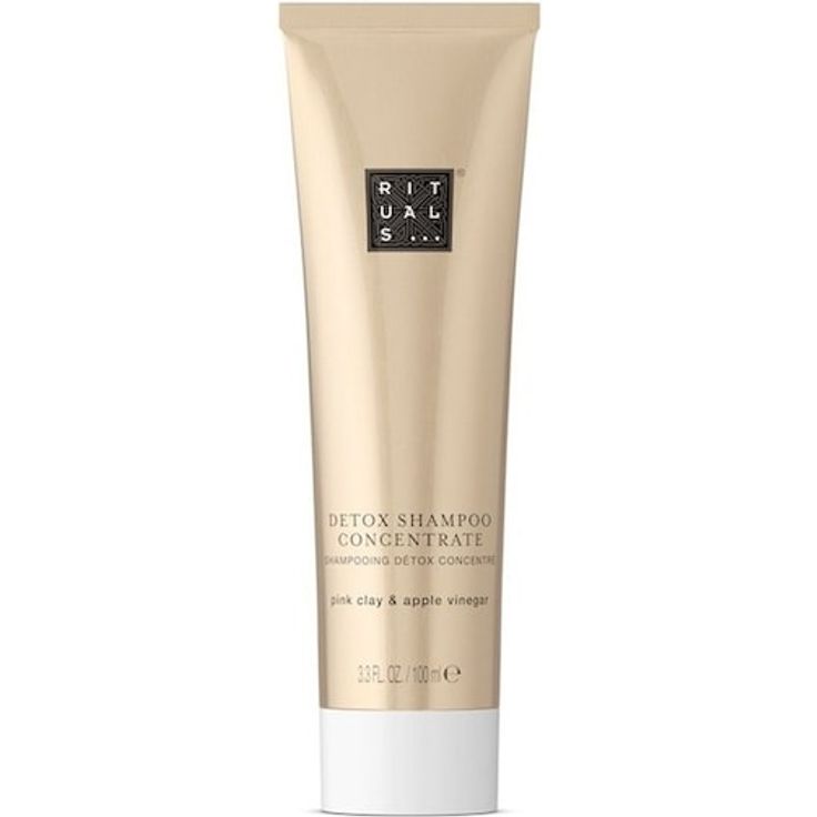 RITUALS Detox Shampoo Concentrate, Tiefenreinigungsshampoo für Damen mit rosa Tonerde und Apfelessig, 100 ml
