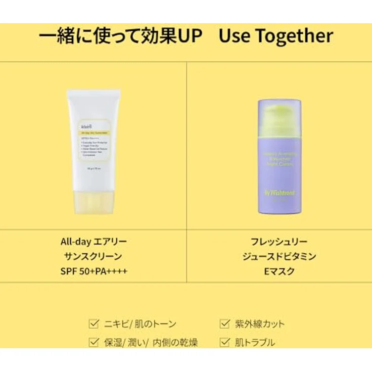 Klairs All-day Airy Sunscreen, Sonnencreme mit SPF 50+, 50 ml, transparente Textur ohne Weissstich – Bild 10
