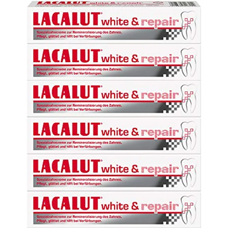 Dr. Theiss Naturwaren Lacalut white & repair Zahncreme 75 ml – Bild 2
