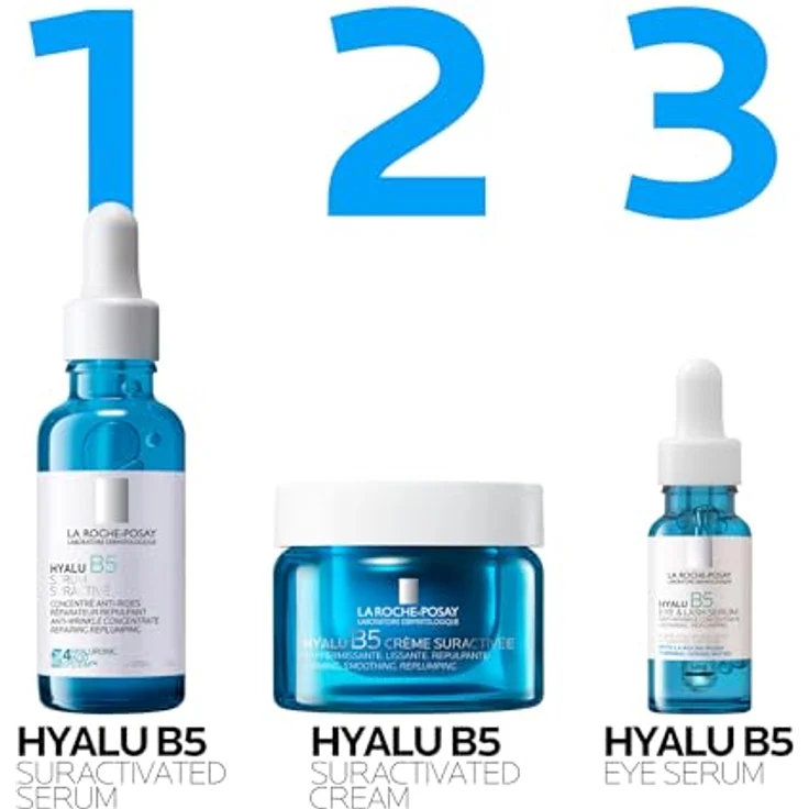La Roche-Posay Hyalu B5 Suractivated Serum, konzentriertes Gesichtsserum gegen Falten, 30 ml – Bild 11