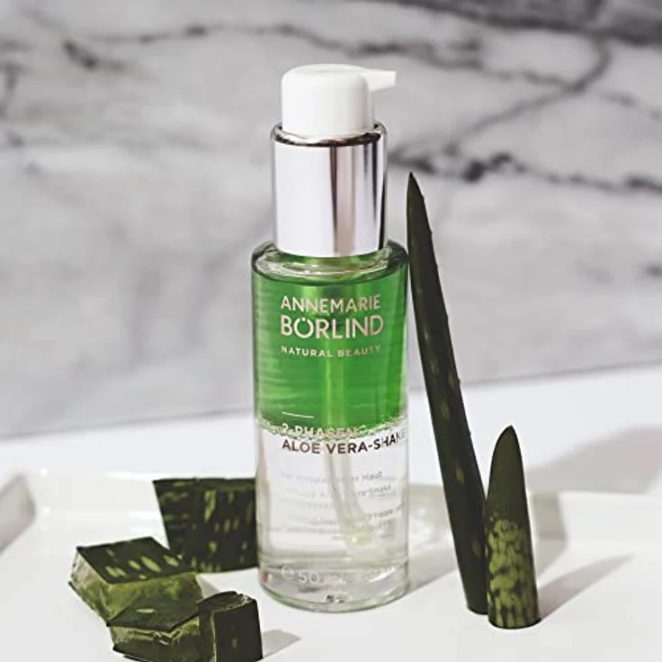 Annemarie Börlind Spezialpflege 2-Phasen Aloe Vera-Shake 50 ml, feuchtigkeitsspendende Wirkung – Bild 6