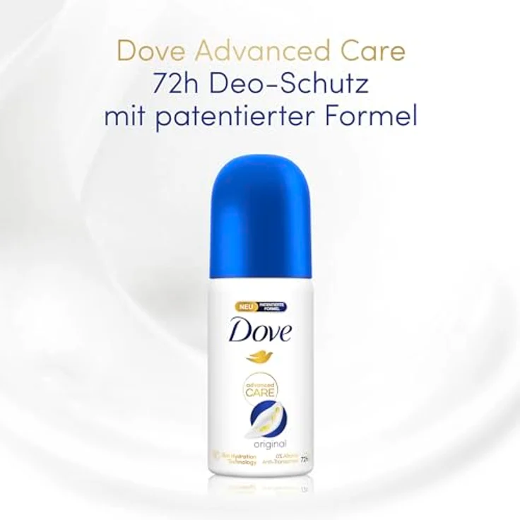 Dove Advanced Care Anti-Transpirant Deo-Spray Original Mini, 72 Stunden Schutz vor Körpergeruch und Achselnässe, Skin Hydration Technology, 35 ml, 12 Stück – Bild 4