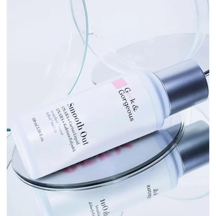 Geek & Gorgeous SMOOTH OUT - Gesichtspeeling mit 12% AHA und Feigenkaktus Extrakt - 100 ml für normale, trockene, fettige und Mischhaut – Bild 3