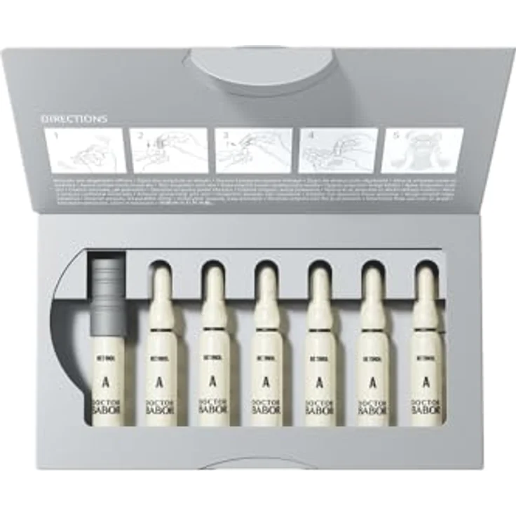 BABOR DOCTOR BABOR Renewal Ampullen, Serumkonzentrat fürs Gesicht, Anti-Age-Effekt, Feinere und glattere Haut, Vegane Formel, 7 x 2 ml – Bild 3