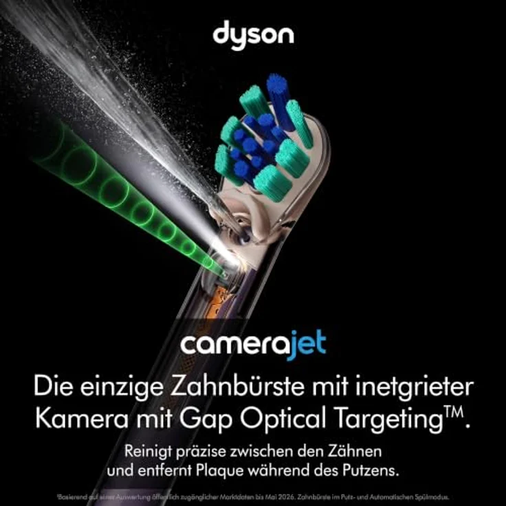 Dyson CameraJet™ elektrische Zahnbürste mit Präzisionsmunddusche (Ultra Blue) – Bild 2