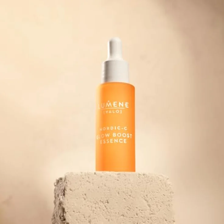 Lumene Nordic-C [VALO] Glow Boost, aufhellendes Gesichtsserum mit Hyaluronsäure, 30 ml, für frische und strahlende Haut – Bild 3