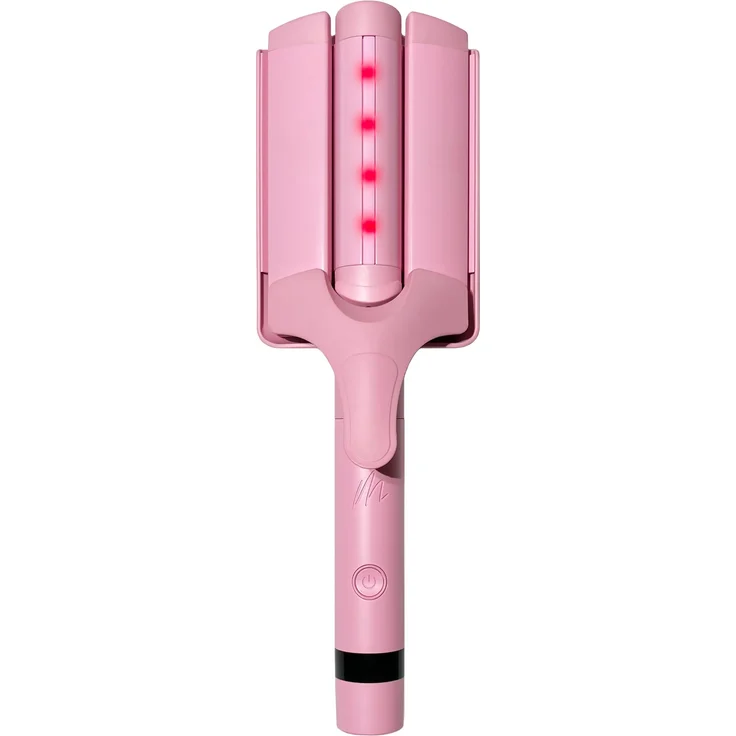 Mermade M' Waver, Lockenstab mit Tri-Zone-Heiztechnologie und 30-mm-Fässern, pink