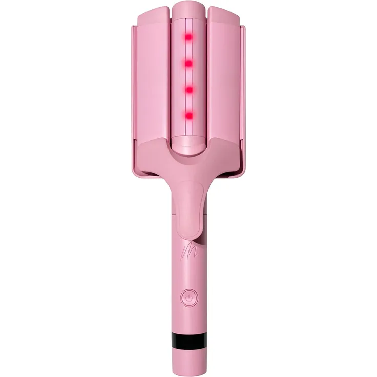 Mermade M' Waver, Lockenstab mit Tri-Zone-Heiztechnologie und 30-mm-Fässern, pink