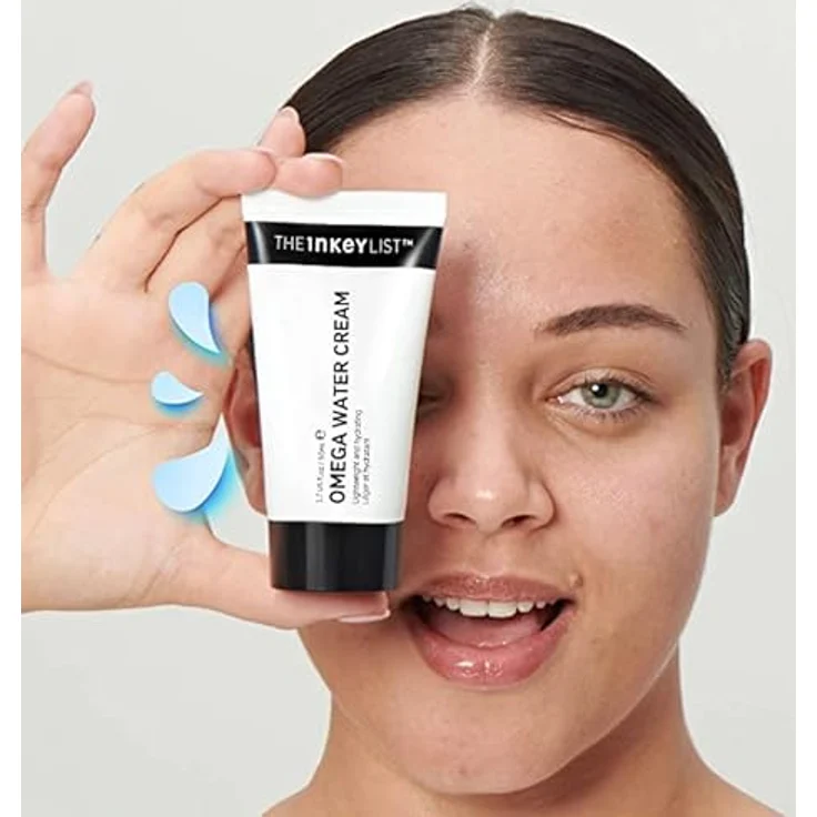 The INKEY List Omega Water Cream 50ml, Feuchtigkeitsspendende Gesichtscreme – Bild 5