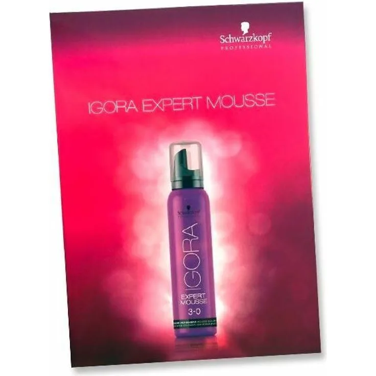Schwarzkopf Professional Igora Expert Mousse Farbkarte