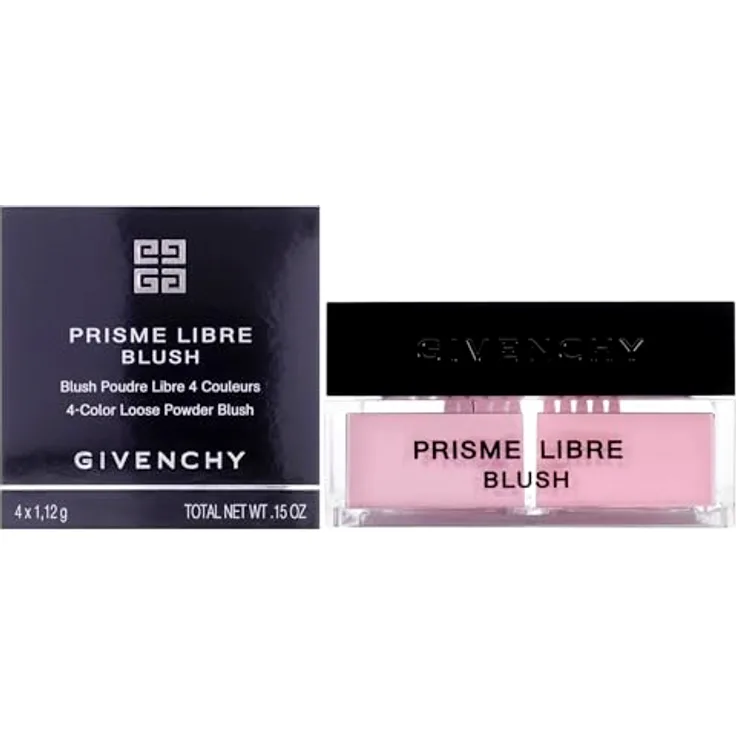 Givenchy Prisme Libre Blush 4 Color Loose Powder Blush - 01 Mousseline Lilas 4x1,12 g - Rouge von Givenchy