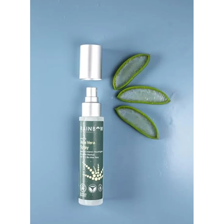 Alocare Aloe Vera Spray 100 ml Aloecare veganes After Sun Spray feuchtigkeitsspendend regeneration schutz bio zertifiziert mit Lavendel – Bild 5