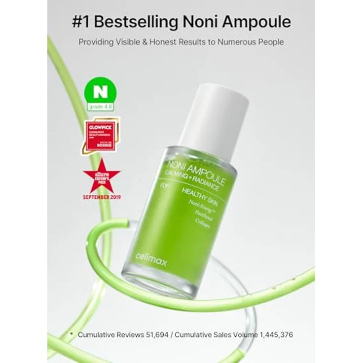 celimax The Real Noni, regenerierendes Gesichtsserum mit feuchtigkeitsspendenden Eigenschaften, 50 ml – Bild 2